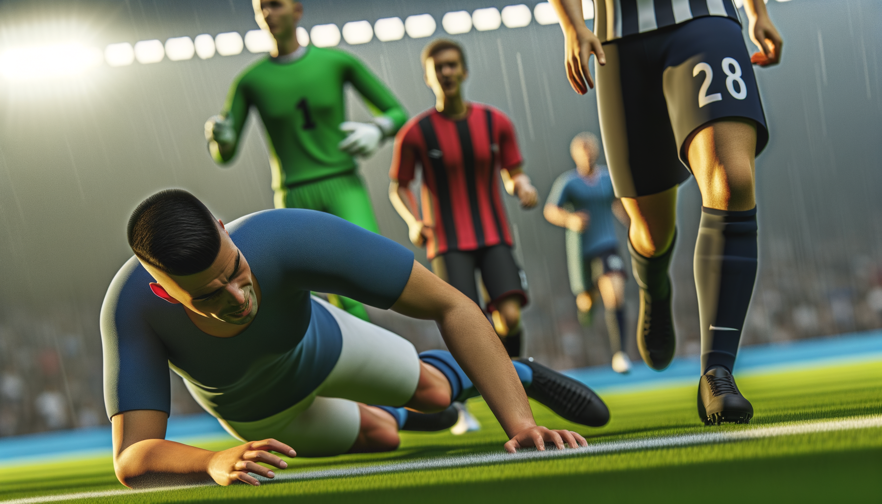 Bilal Nadir kollapsede under Ligue 1-kamp: status og perspektiver