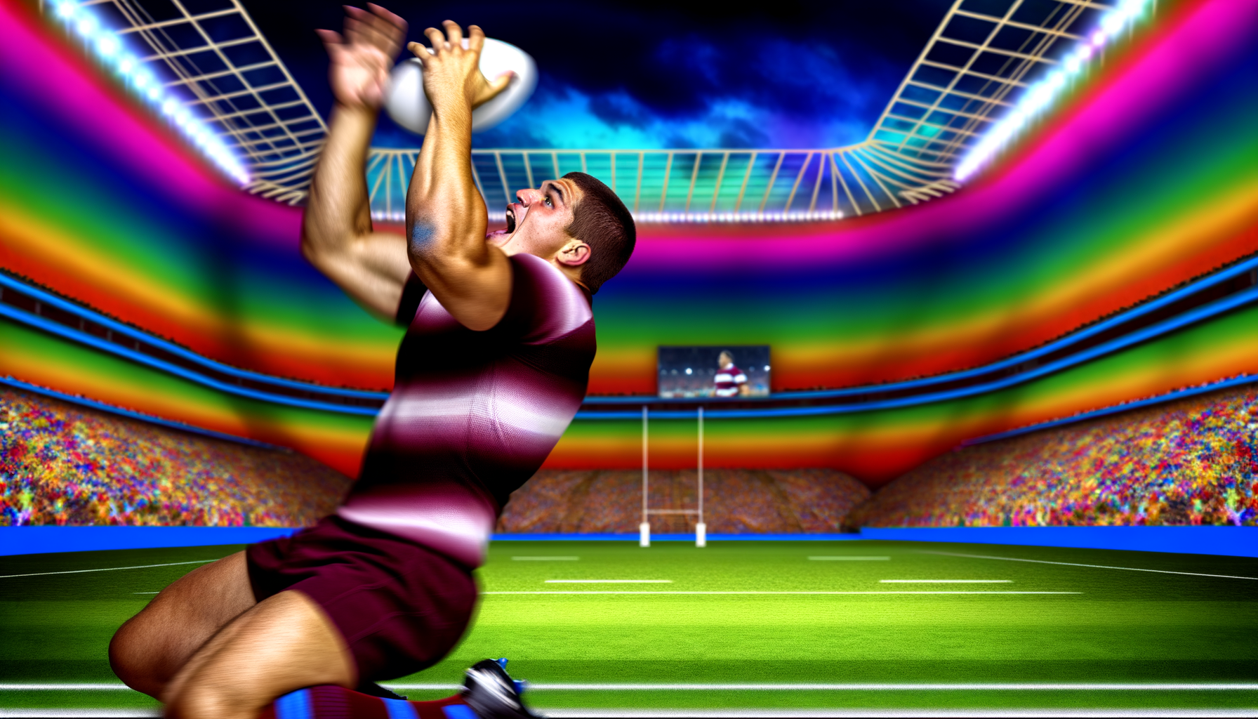 Noah Caluori stråler med fem forsøg i saracens sejr