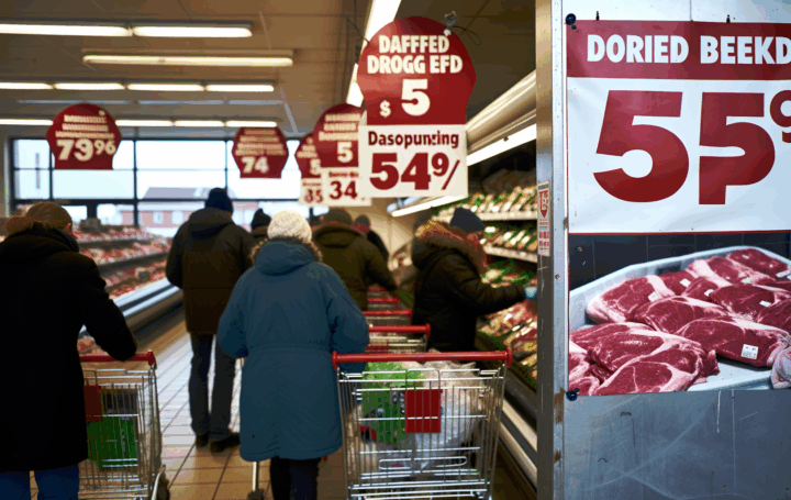 Priskrig på oksekød ved grænsen giver danske forbrugere fordel