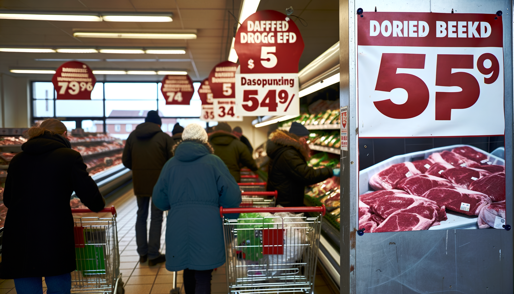 Priskrig på oksekød ved grænsen giver danske forbrugere fordel