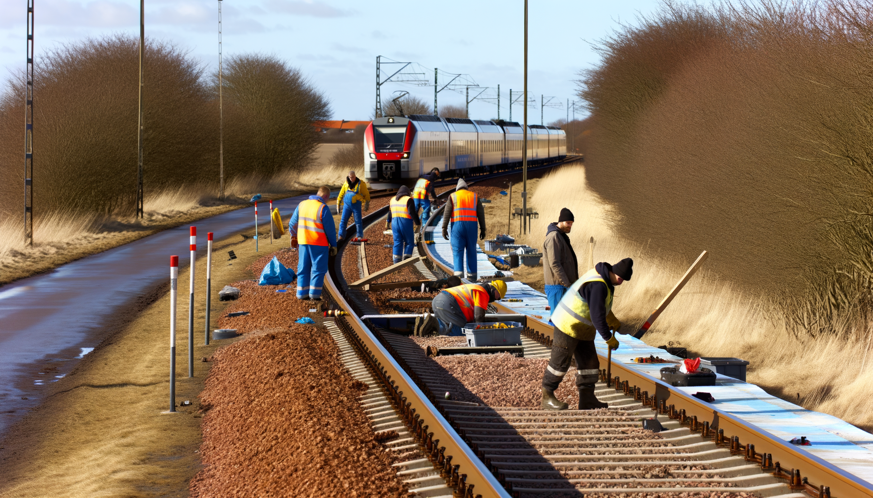 Skinnebrud ved Middelfart forstyrrer togtrafikken mellem Odense og Fredericia
