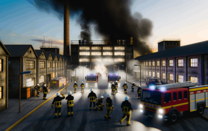 Brand i industribygning i aalestrup – hvad skete der?