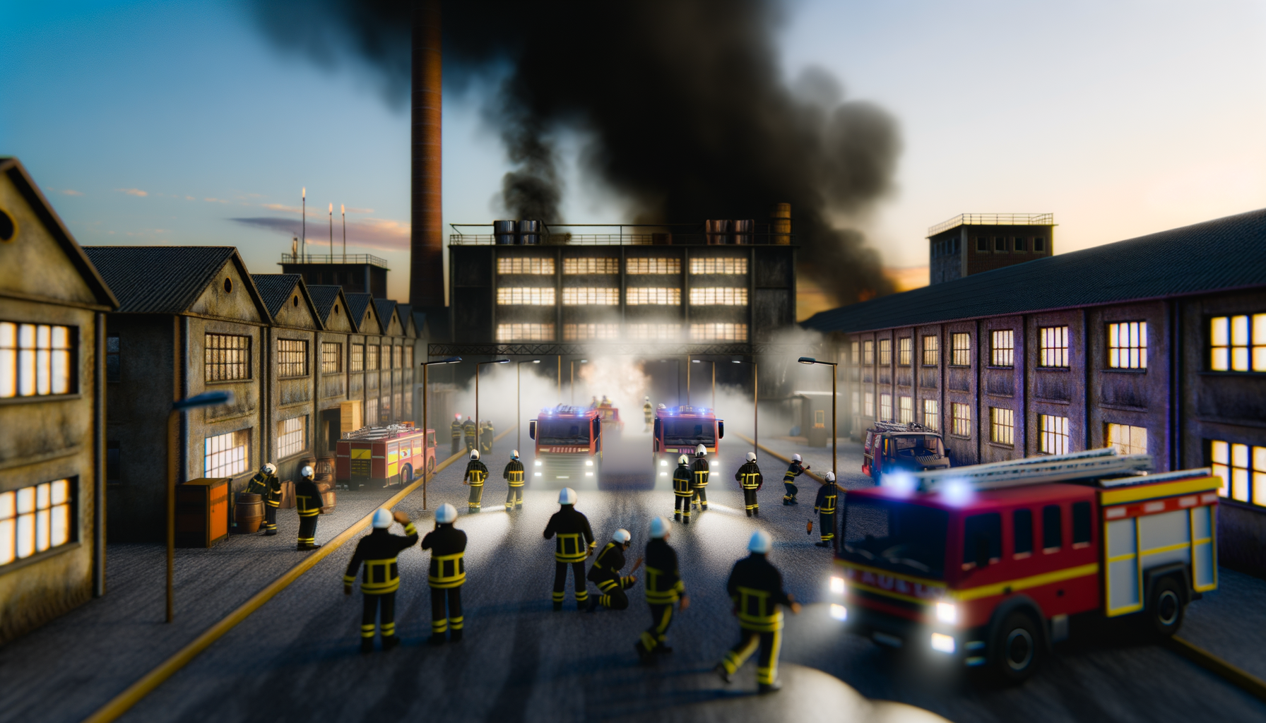 Brand i industribygning i aalestrup – hvad skete der?