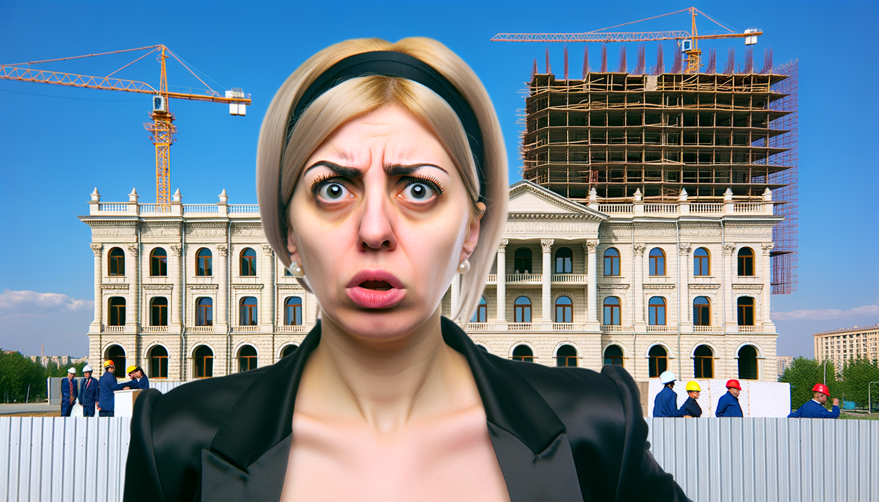 Melania Trump tager afstand fra Trumps byggeprojekt i Det Hvide Hus